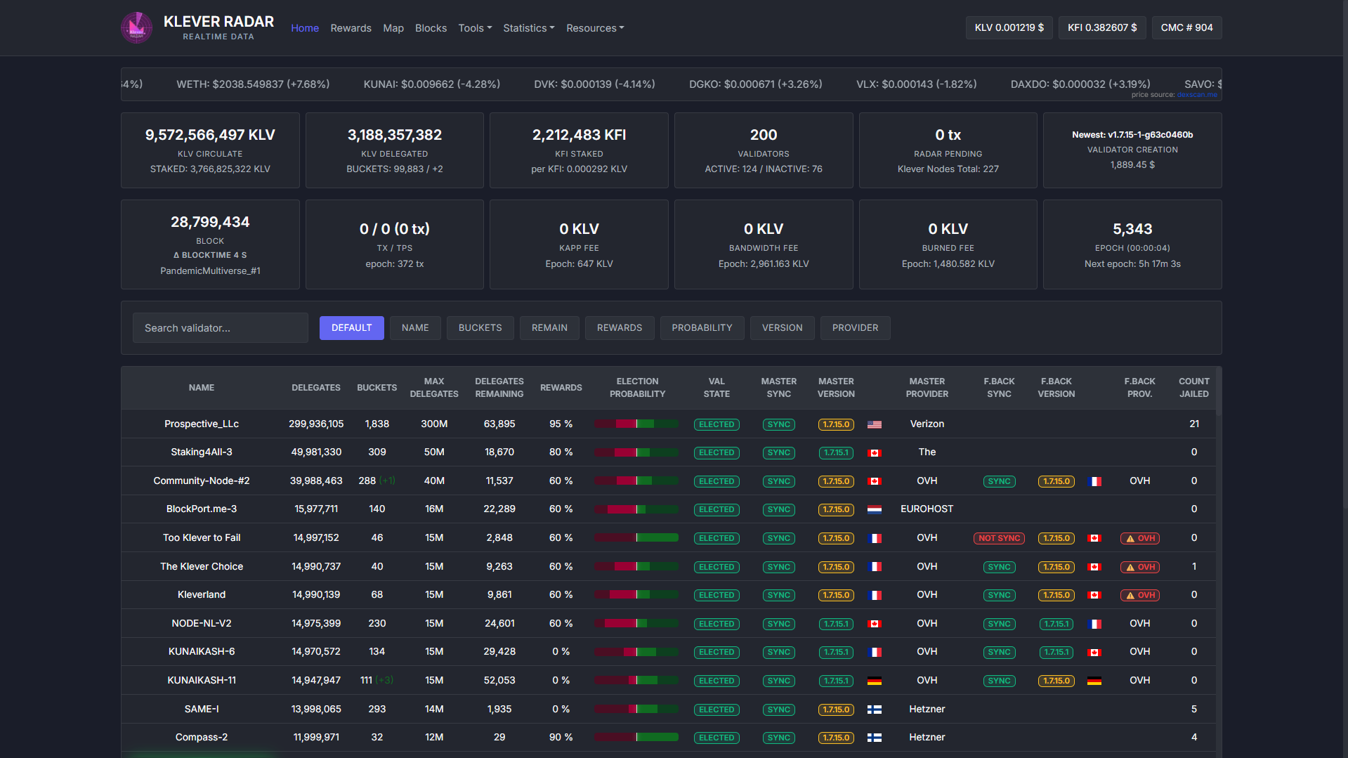 Klever-Radar screenshot 1