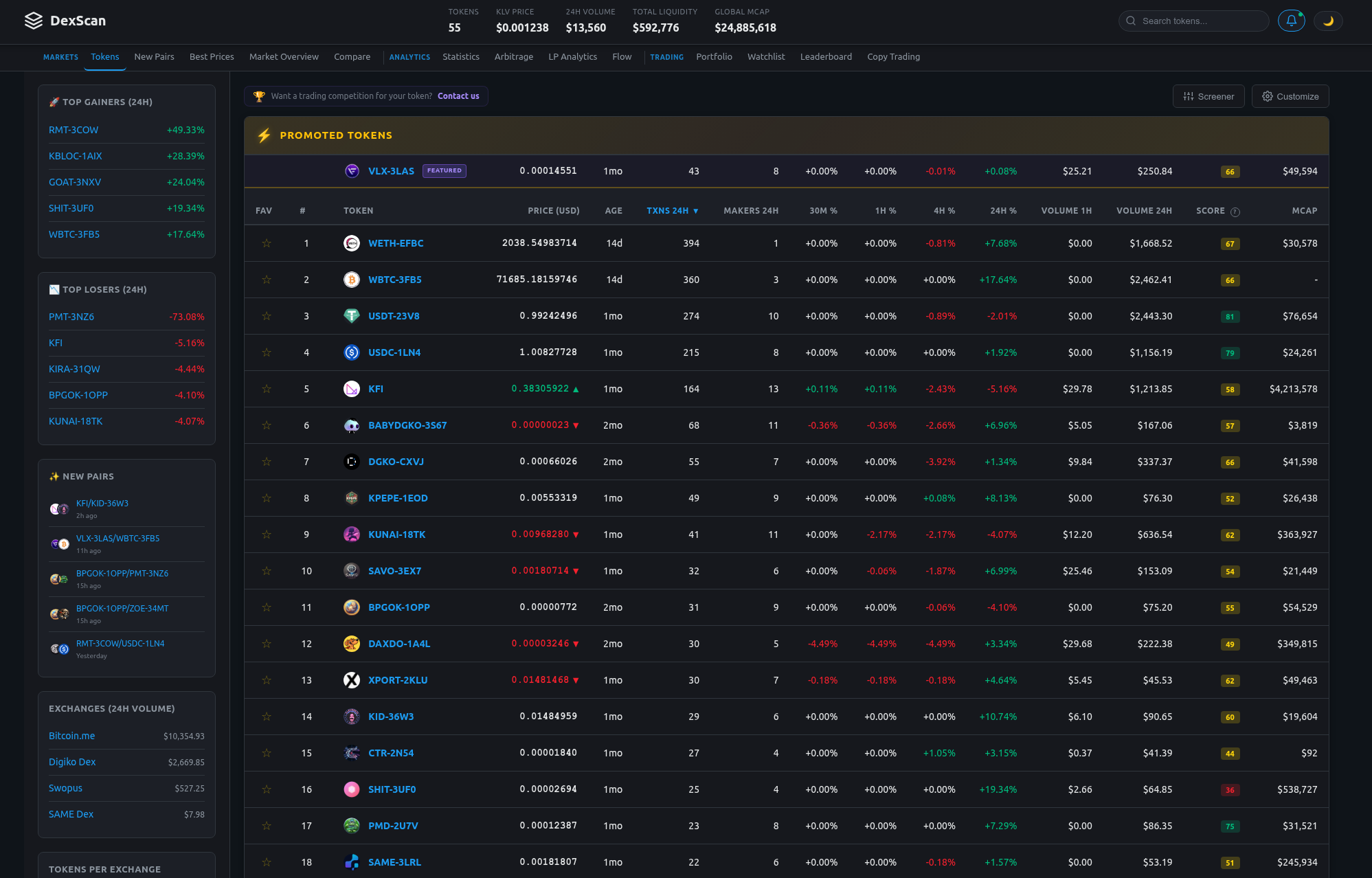 Dexscan screenshot 1