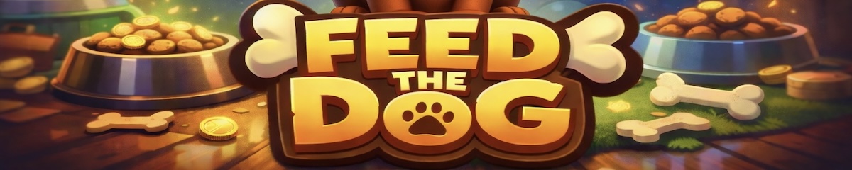 Feed the Dog Game banner